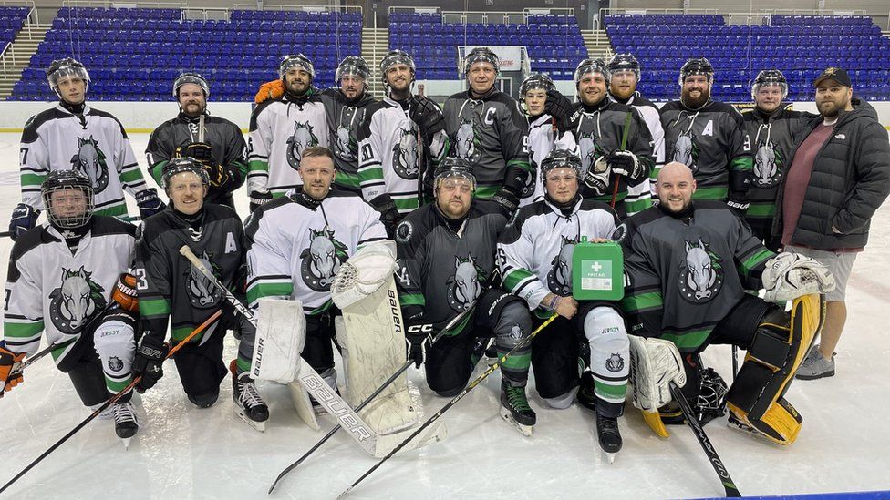 Adam Johnson Sheffield ice hockey teams given first aid kits BBC News