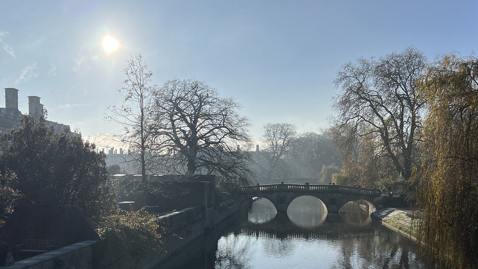 A bridge over the River Cam in Cambridge