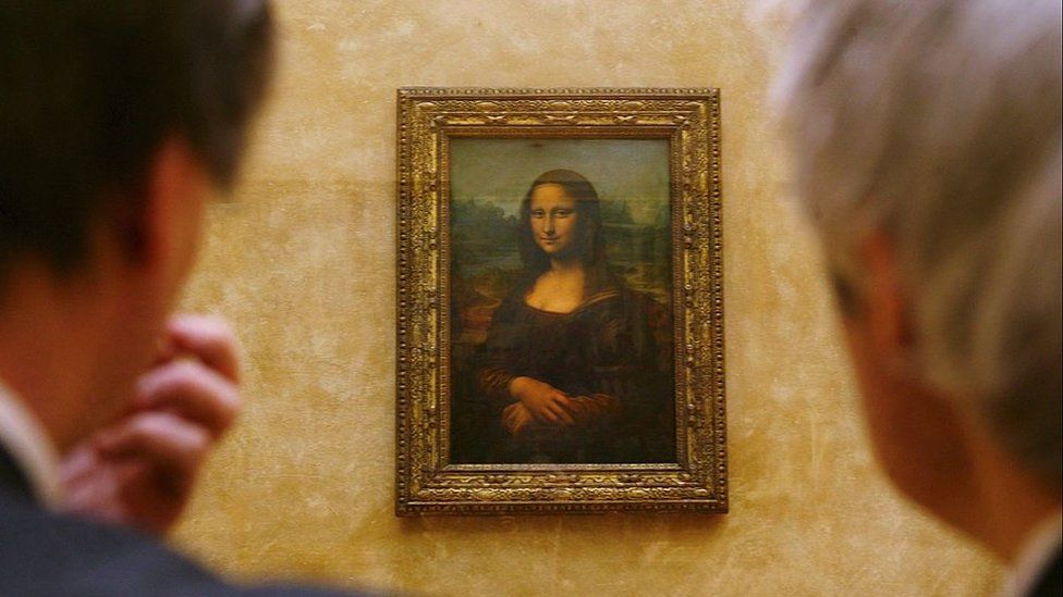 Mona Lisa in the Louvre