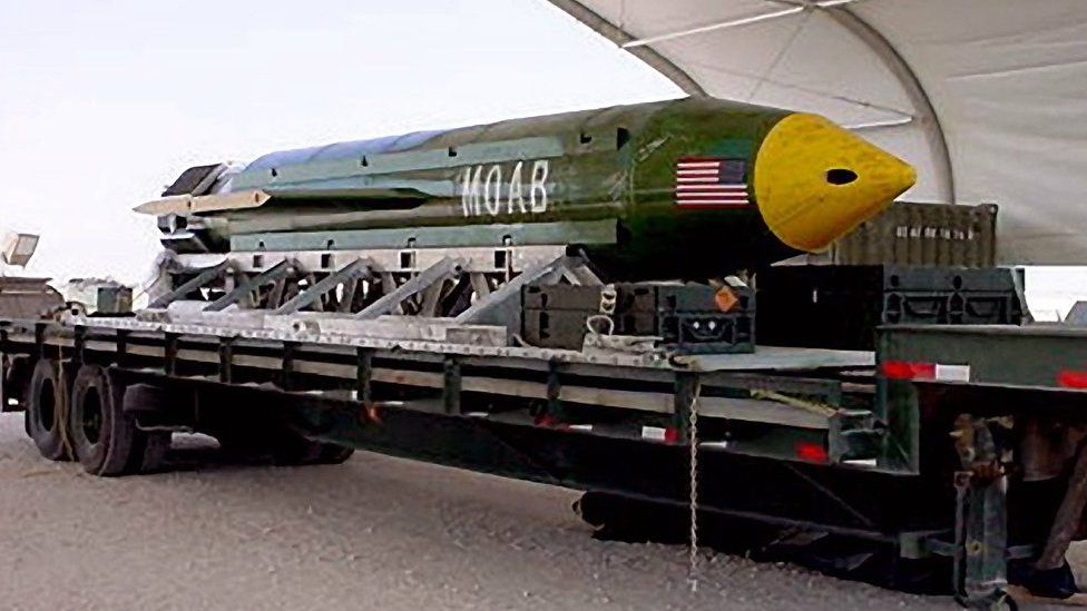 Weapon known as 'Mother of all Bombs'