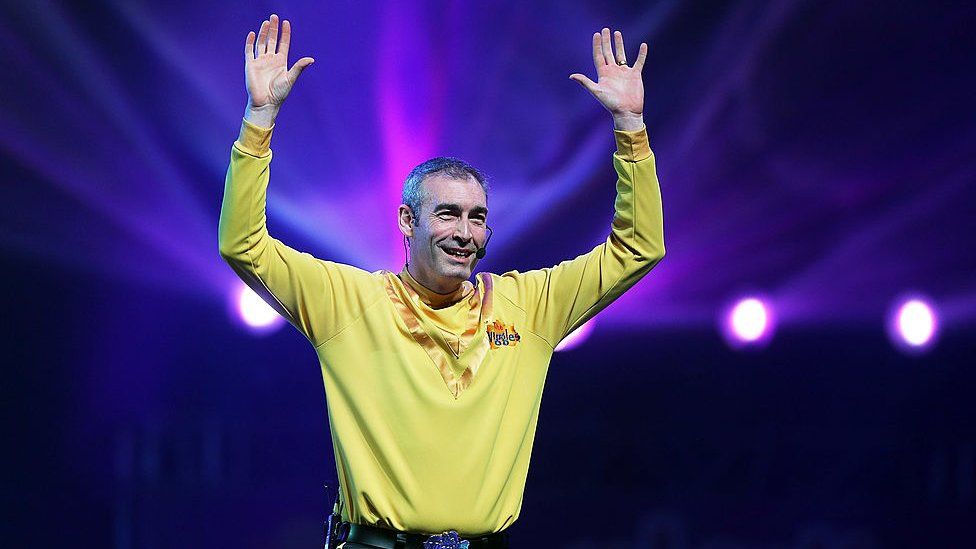 Greg Page, seen here performing at a Wiggles reunion show in 2012