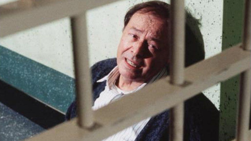 Arthur Fowler in prison in 1995