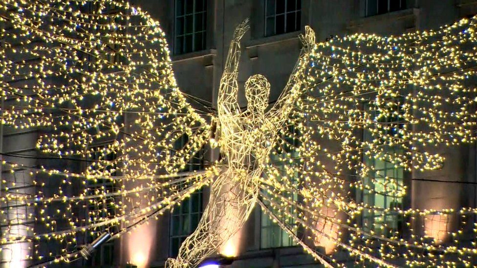 Christmas lights London's West End in first coordinated switchon