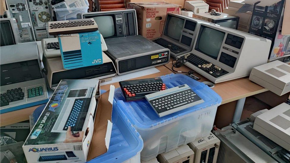Old computers collected for North West Computer Museum