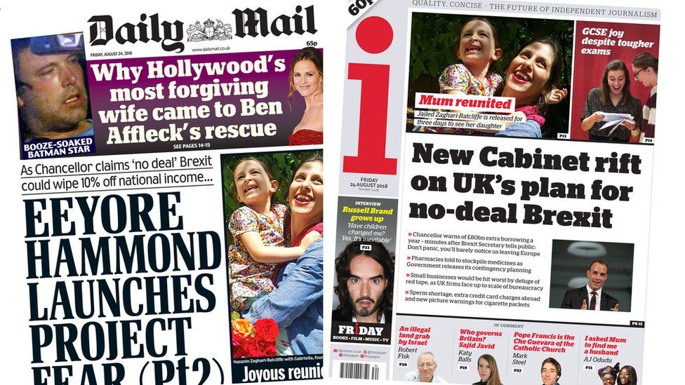 Daily Mail and the i