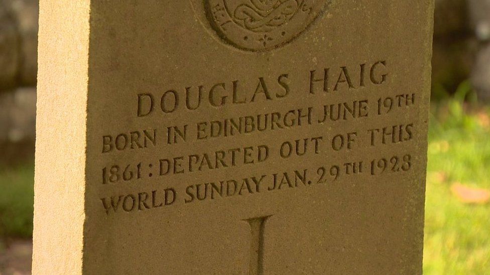 Earl Haig's gravestone