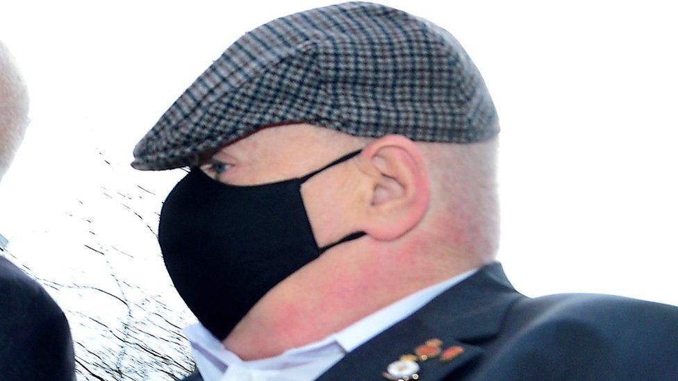 David Holden outside court in Belfast, 2 February 2023