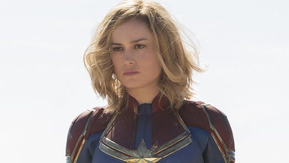 Carol Danvers aka Captain Marvel in the film