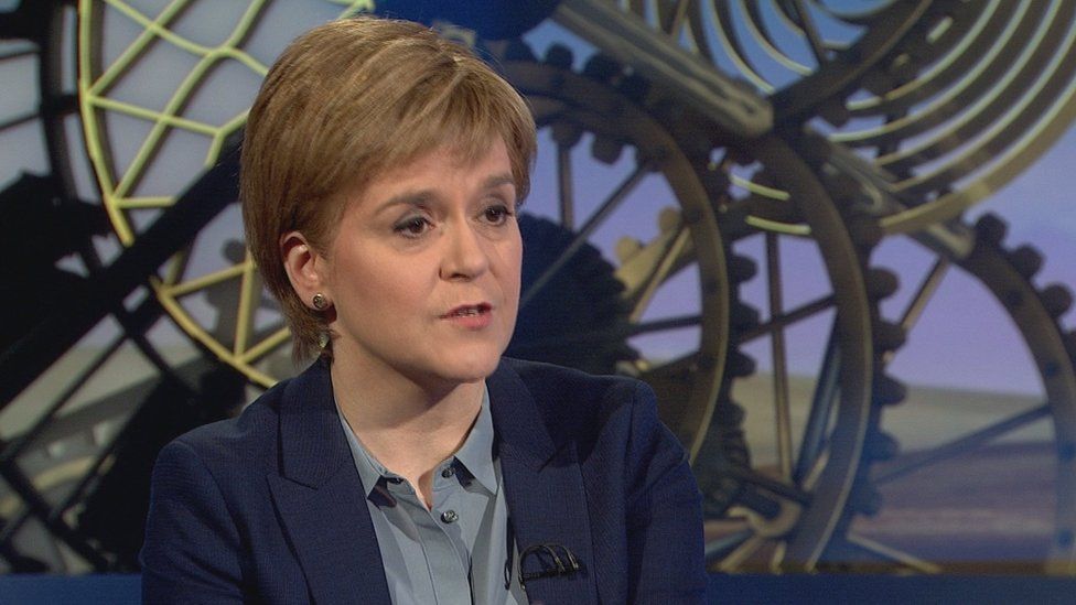 Nicola Sturgeon on Sunday Politics Scotland