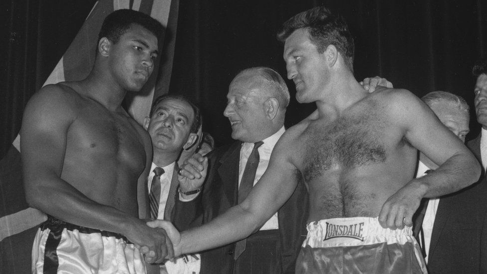 Muhammad Ali and Brian London