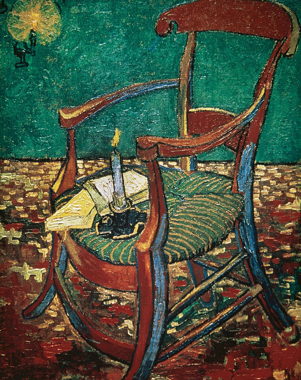 La silla de Gauguin pintada por Van Gogh