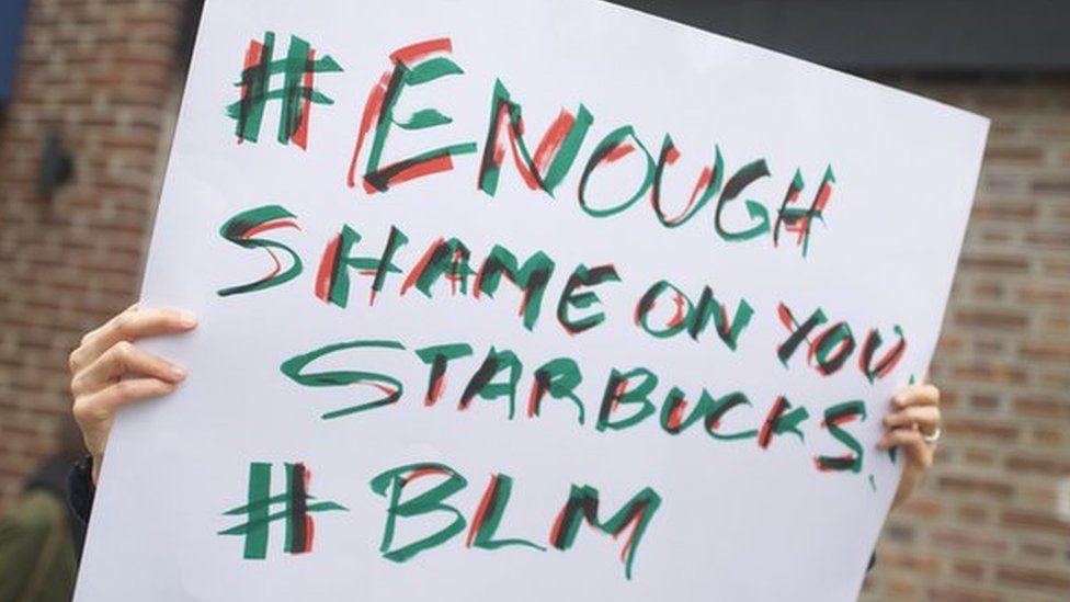 Starbucks protest