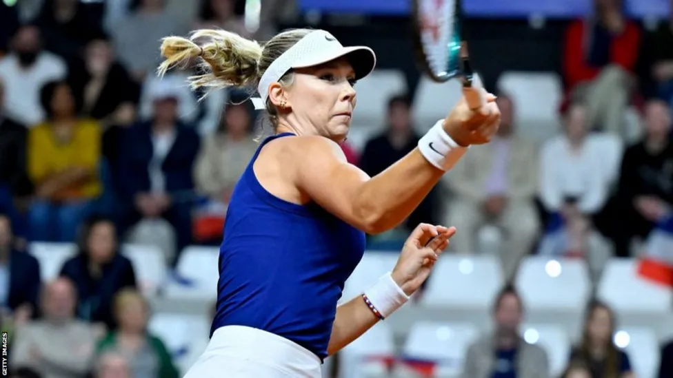 GB Falls Behind as Katie Boulter's Defeat by Diane Parry Sets France Ahead in Billie Jean King Cup Qualifying.