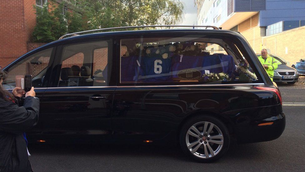 Kevin Beattie funeral procession