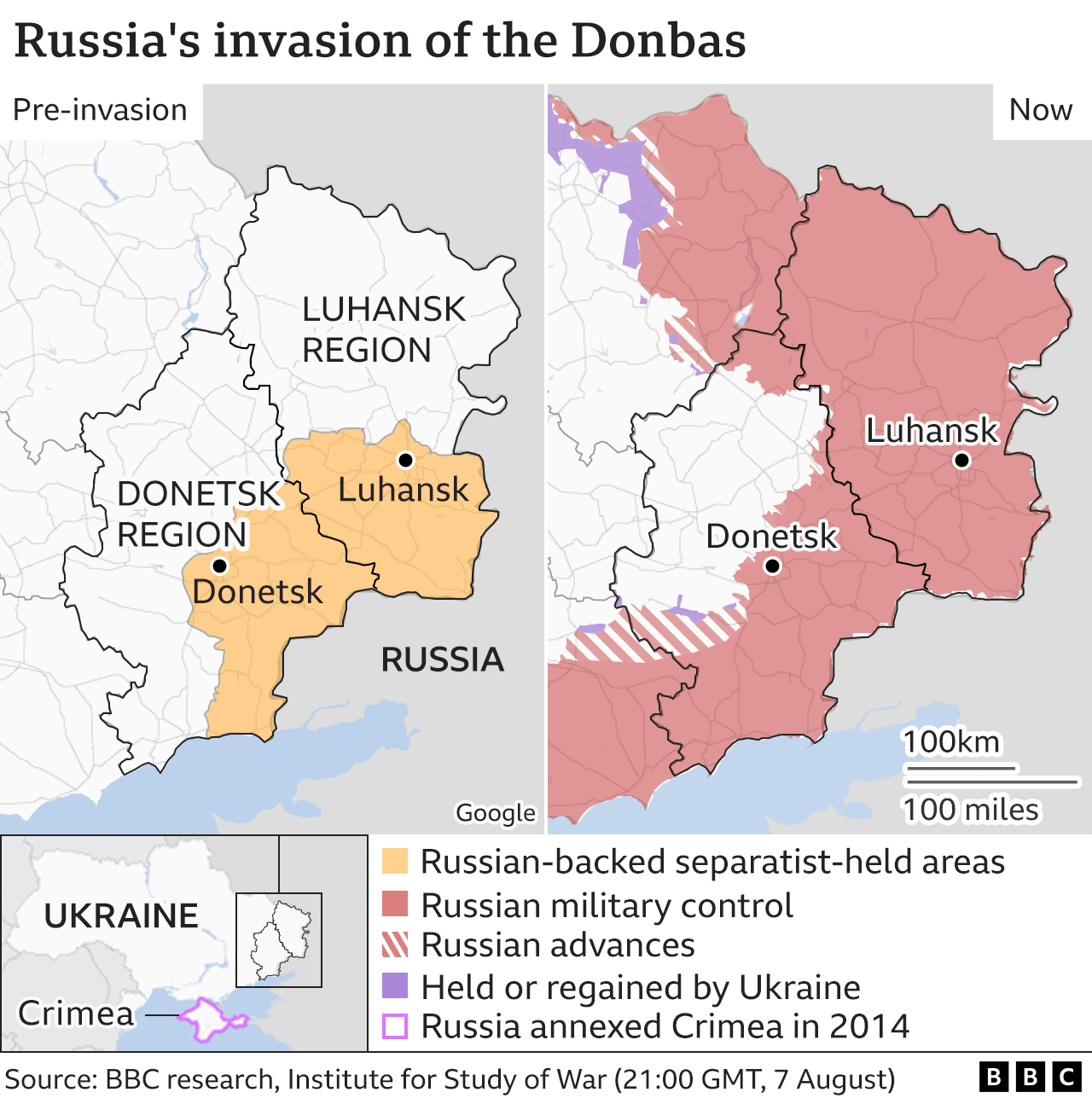 Ukraine War In Maps: Tracking The Russian Invasion - BBC News