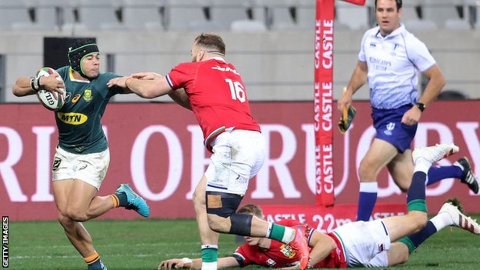 South Africa 19-16 British And Irish Lions: Morne Steyn's Late Penalty 