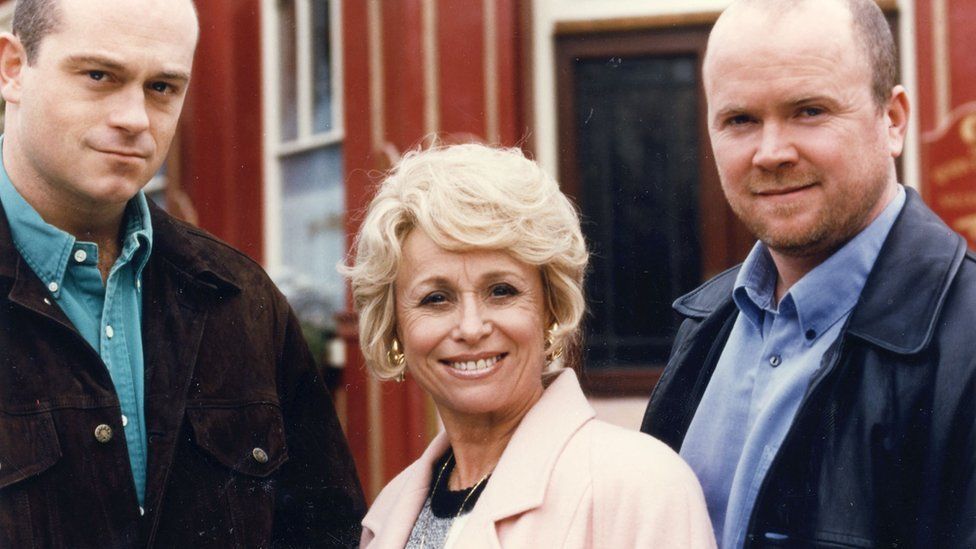 Ross Kemp, Barbara Windsor and Steve McFadden in EastEnders