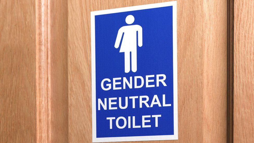 Gender neutral toilet sign