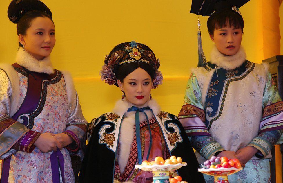 A still of the TV drama "Empresses in the Palace", also known as "The Legend of Zhen Huan"