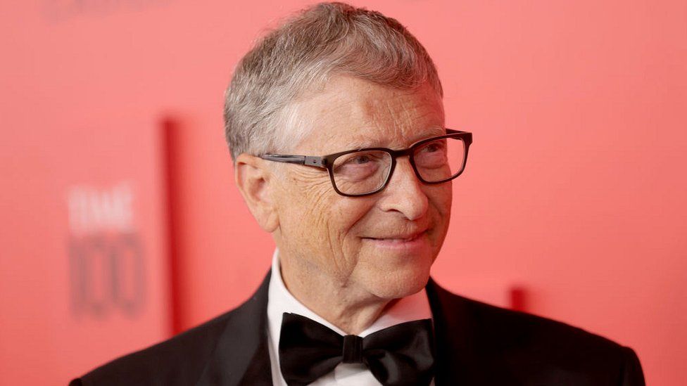 Билл Гейтс на гала-вечере Time 100 2022 в Нью-Йорке.