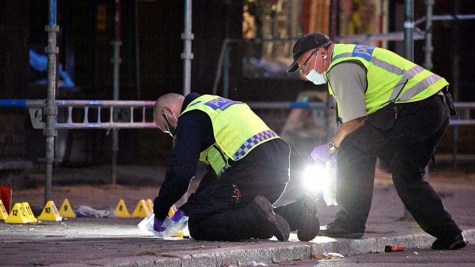 Police investigate shooting incident in Malmo, 18 Jun 18