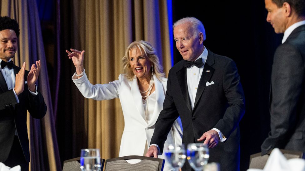 US President Joe Biden and First Lady Jill Biden