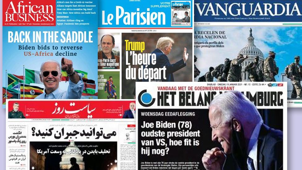 A selection of newspapers from around the world