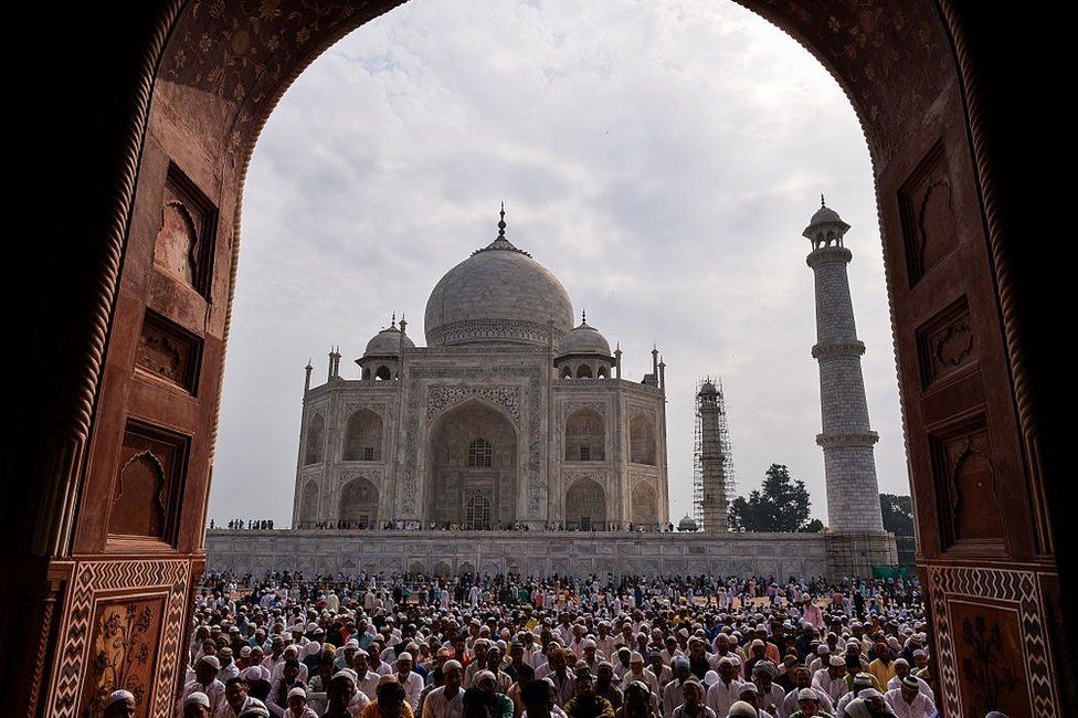 The Taj Mahal attracts millions of tourists every year