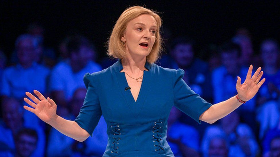 UK Prime Minister Liz Truss