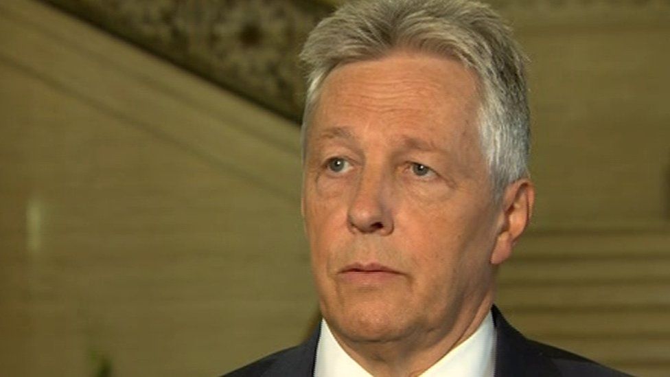 In quotes Peter Robinson BBC News