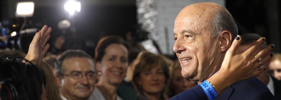 Alain Juppe on 27 Nov