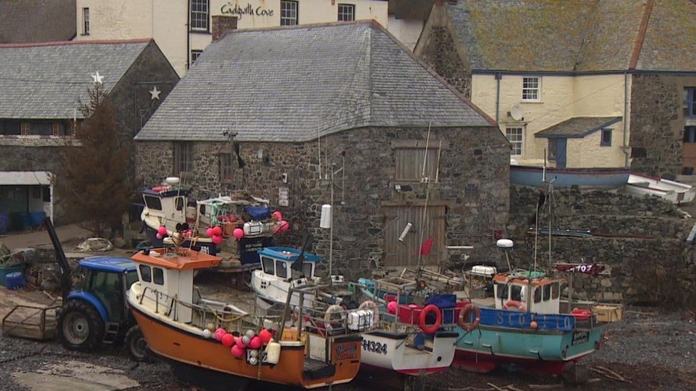 Cadgwith Cove fishing buildings saved by fundraisers BBC News
