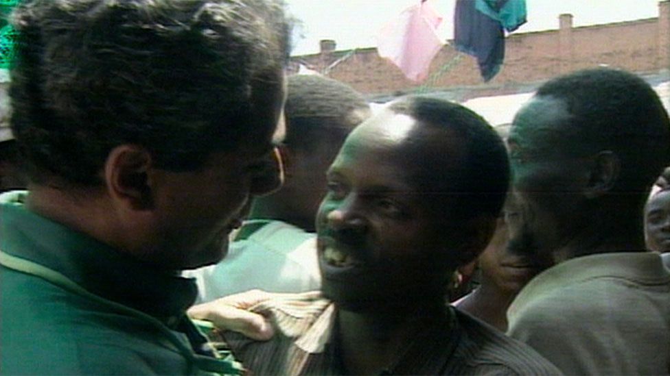 George Alagiah interviewed his former Rwandan interpreter in prison