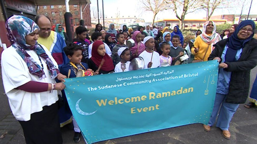 Parade at the Welcome Ramadan event