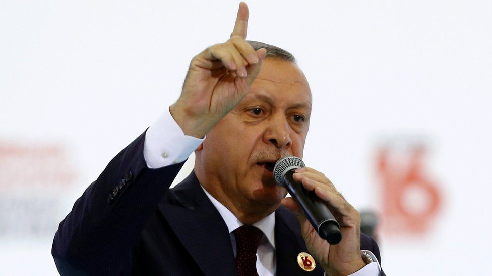 Turkish President Recep Tayyip Erdogan, 14 Aug 17