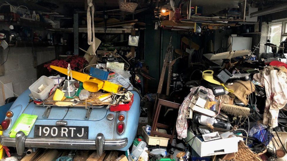 MG in Dorset garage