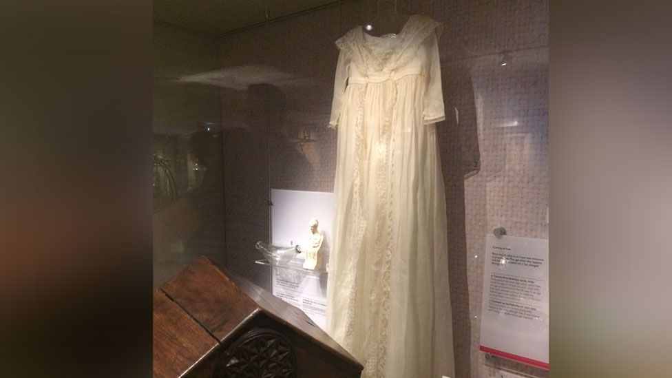 Queen Mother's christening gown