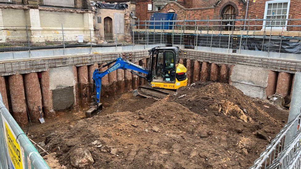 Work on the Old Song School site