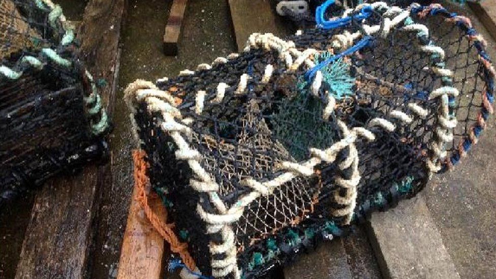 Lobster creels worth thousands stolen in Buckie - BBC News