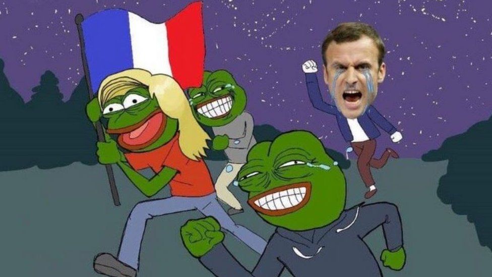 Macron and pepes