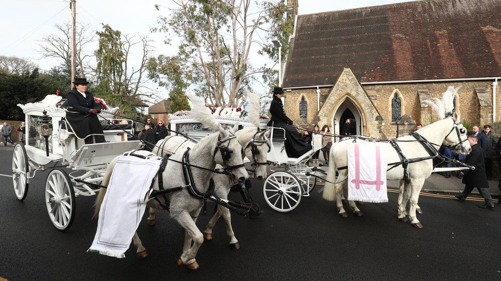 Funeral of My Big Fat Gypsy Wedding twins Billy and Joe Smith BBC News