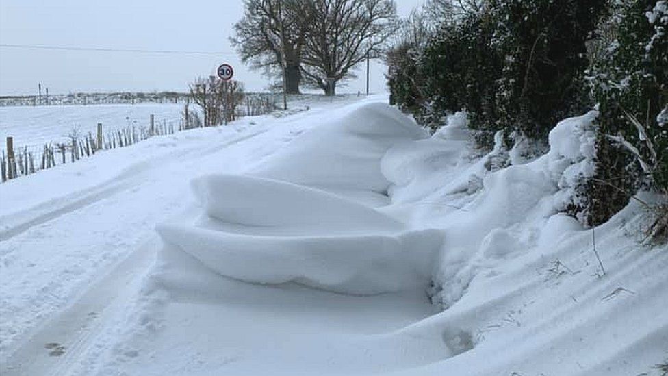 Snow Covid Mass Vaccination Centre In Norfolk Reopens c News