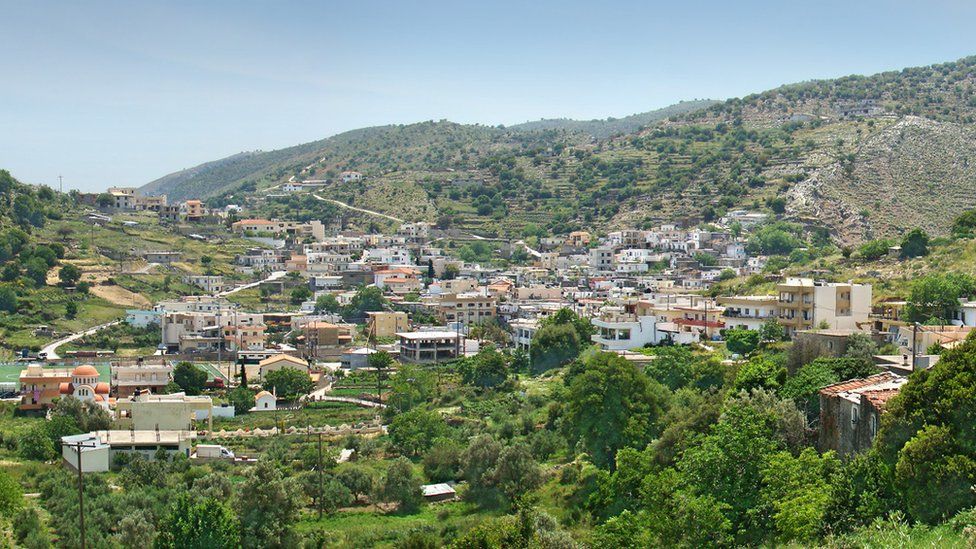 The Cretan village of Zoniana