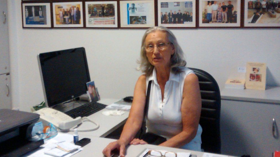 Persefoni Mitta, head of the Association of Cancer Patients in Macedonia and Thrace