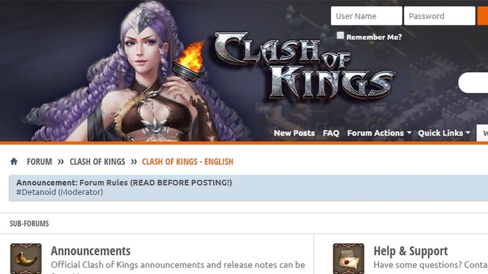 Clash of Kings forum