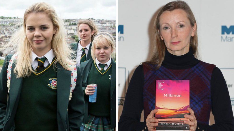 Derry Girls from Channel Four and Man Booker Prize winner Anna Burns