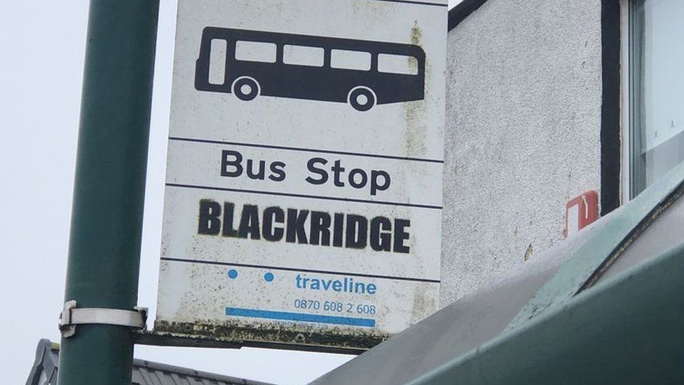 Blackridge bus stop