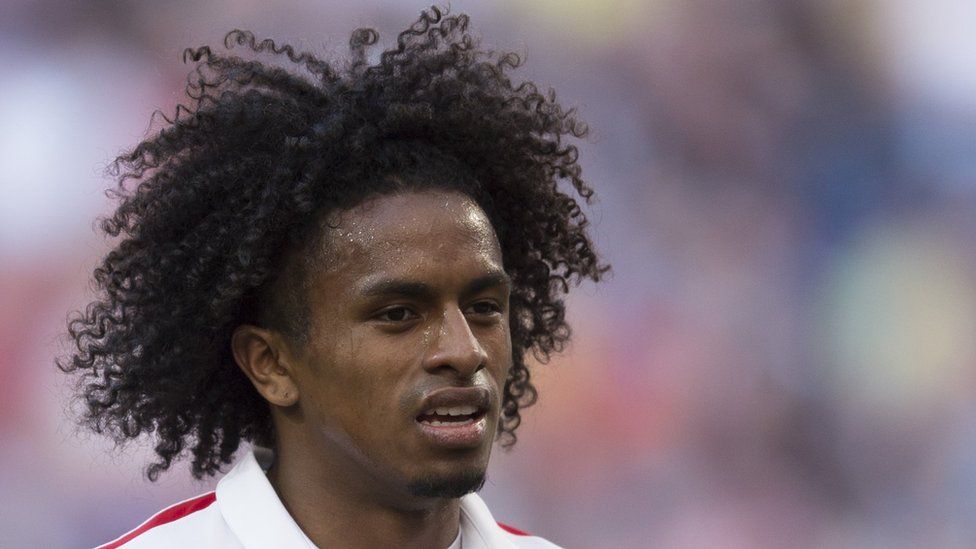 Yordy Reyna of Salzburg is seen during the Bundesliga match between Red Bull Salzburg and Sturm Graz at Red Bull Arena on May 7, 2016 in Salzburg, Austria.