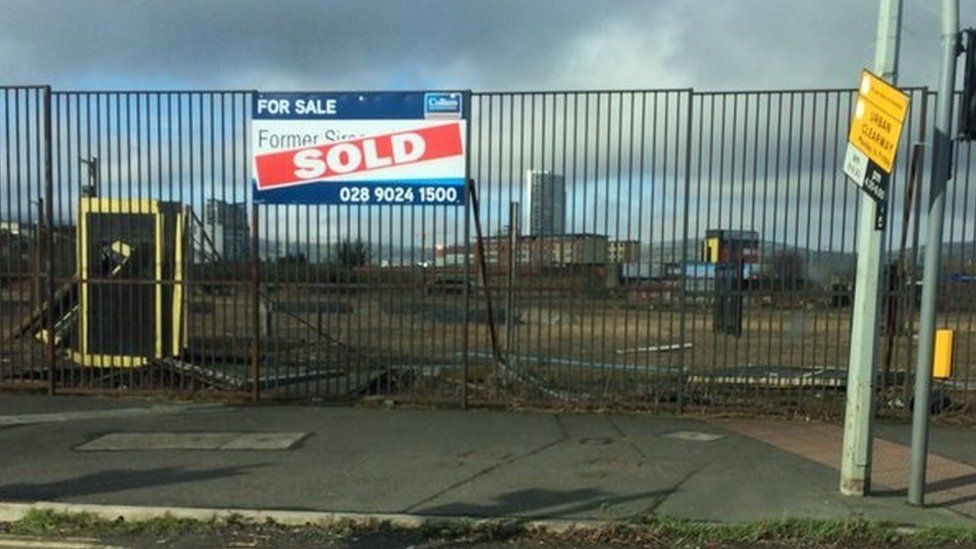 The Sirocco site in east Belfast