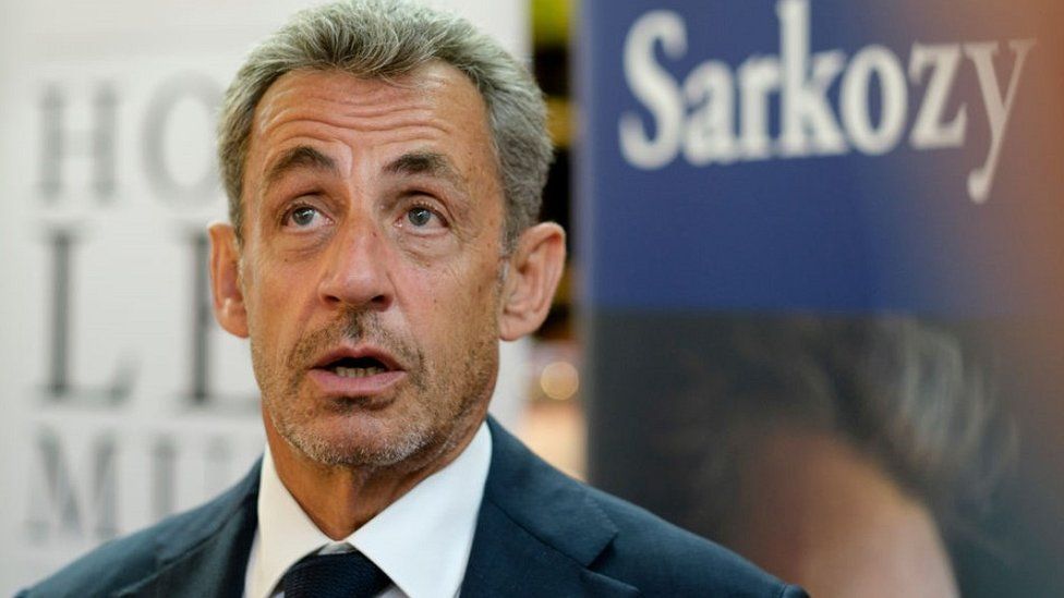 Nicolas Sarkozy in Brussels, 3 Sep 20